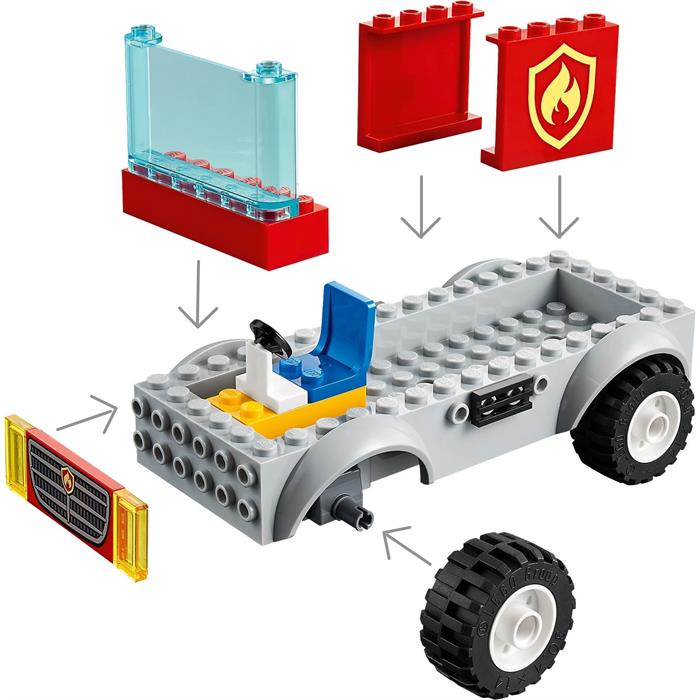 Lego City 60280 Fire Ladder Truck