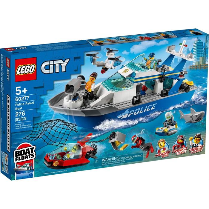 Lego City 60277 Police Patrol Boat