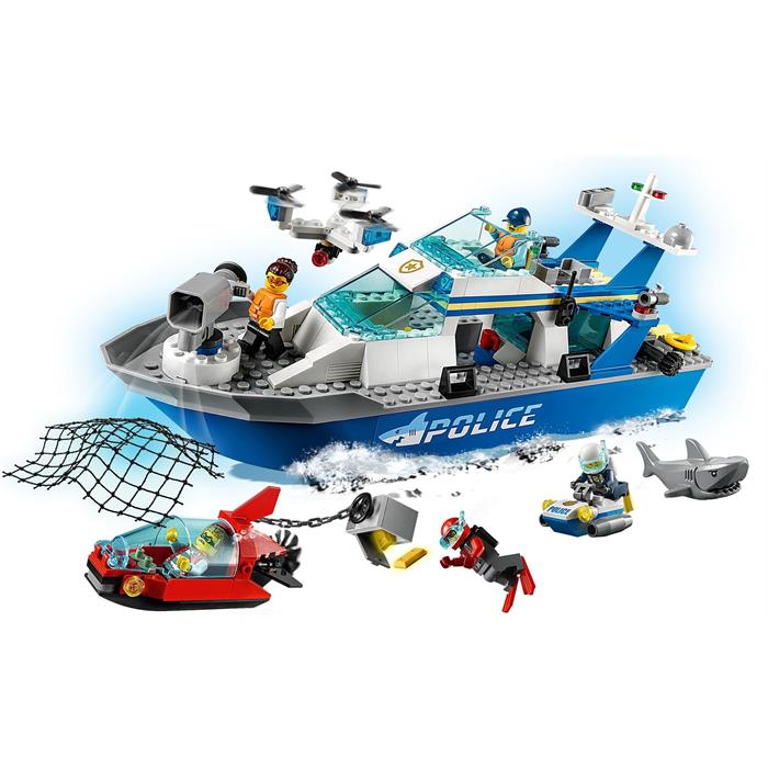 Lego City 60277 Police Patrol Boat