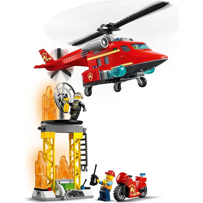Lego City 60281 Fire Rescue Helicopter
