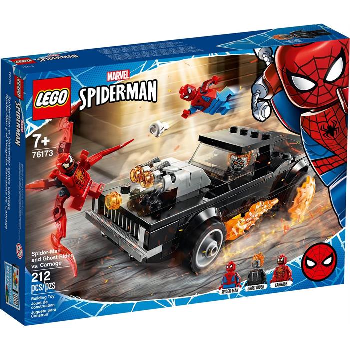 Lego Super Heroes 76173 Spider-Man Ghost Rider Car
