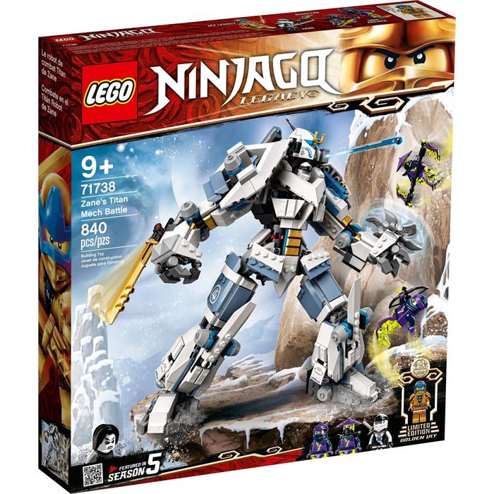 Lego Ninjago 71738 Zanes Titan Mech Battle
