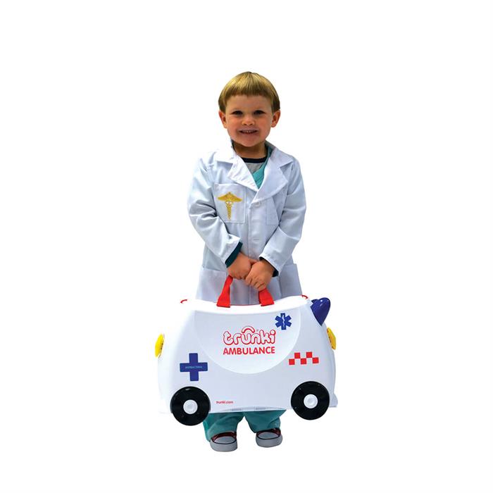 Trunki Çocuk Bavulu - Ambulans Abbie (Antibakteriyel)