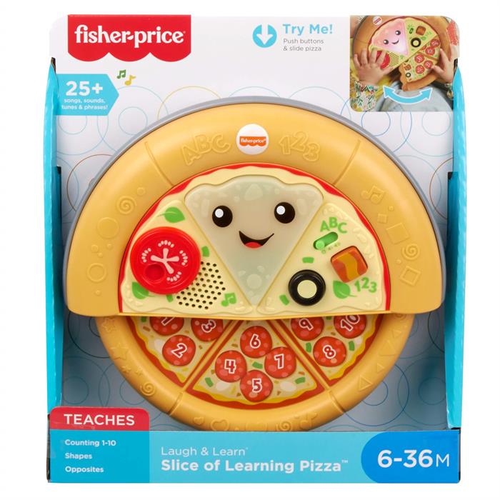 Fisher Price Eğlen ve Öğren Eğitici Pizza (Türkçe)