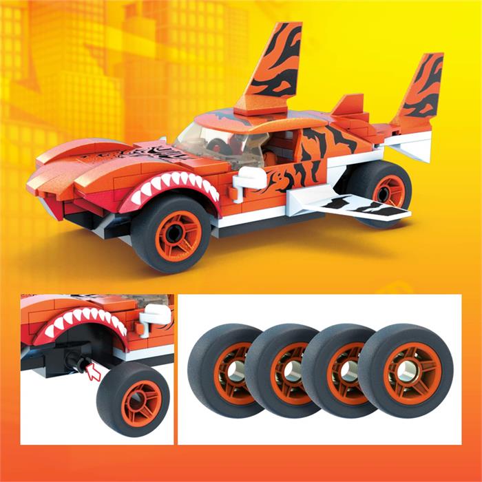Mega Construx Hot Wheels Monster Trucks Serisi - Tiger Shark