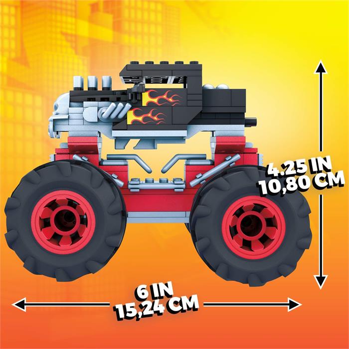 Mega Construx Hot Wheels Monster Trucks Serisi - Bone Shaker
