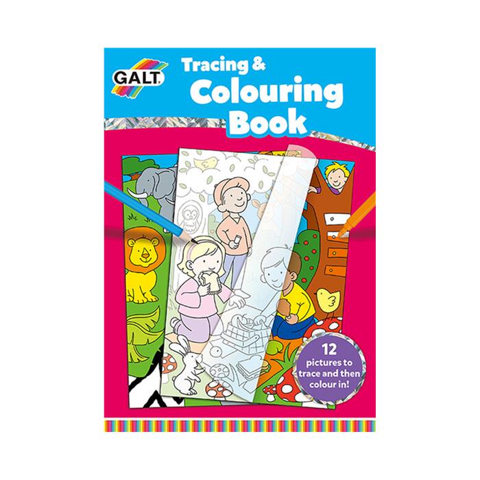 Galt Tracing and Colouring Book