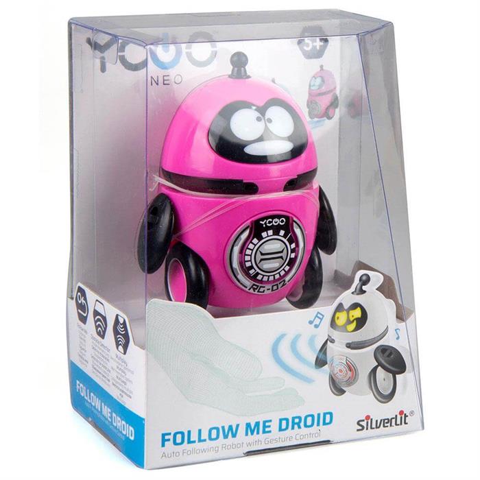 Silverlit Follow Me Droid Robot Pembe