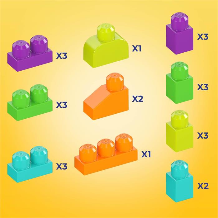 Mega Bloks Sevimli Hayvanlar Blok Kutusu - Hippo
