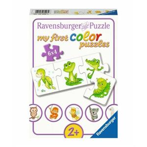 Ravensburger 6x4 Parçalı Puzzle İlk Renkli Hayvanlar 030064