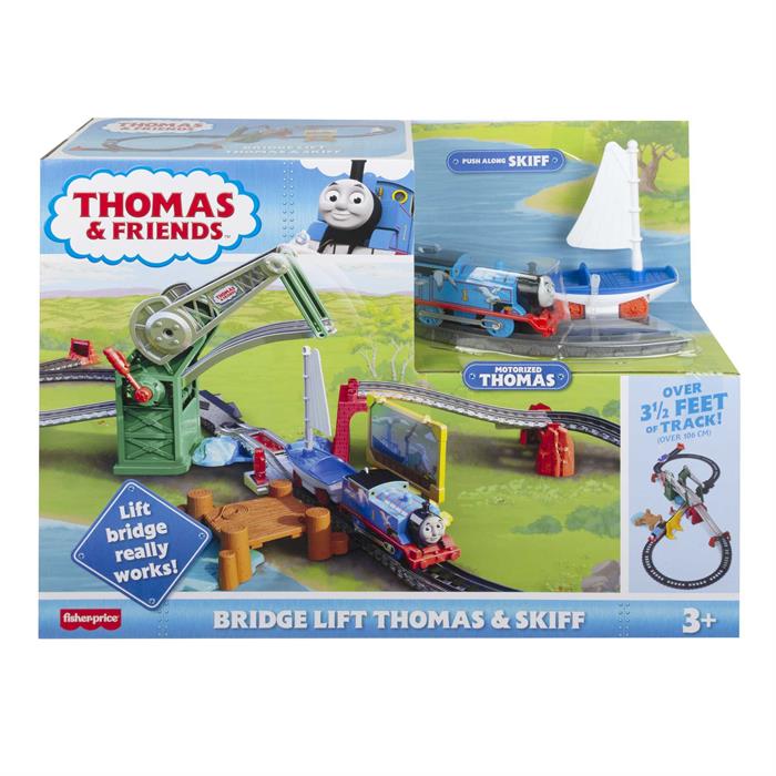 Thomas and Friends Thomas ve Skiff Açılır Köprü Macerası (Motorlu Trenli)