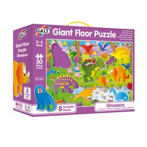 Galt Giant Floor Puzzle - Dinosaurs 30 Parça