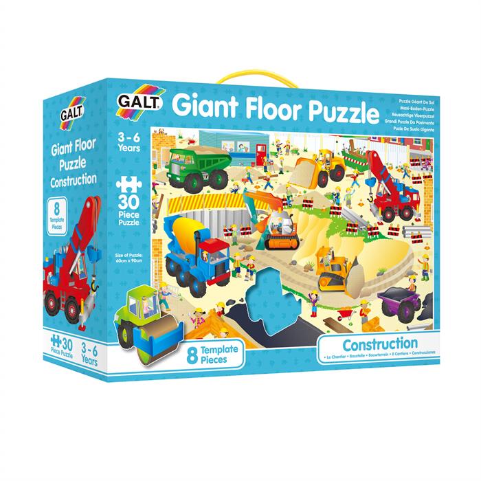 Galt Giant Floor Puzzle - Contruction Site 30 Parça