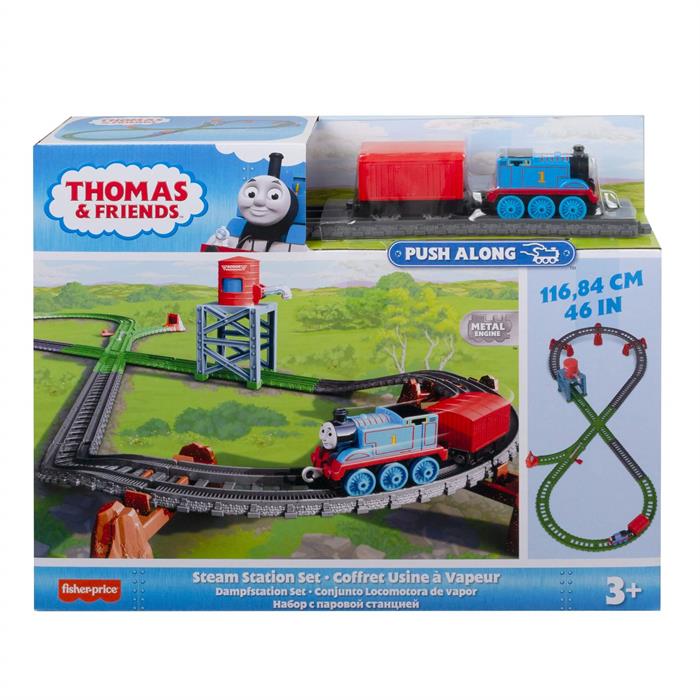 Thomas and Friends Buhar İstasyonu Seti (Sür-Bırak Trenli)