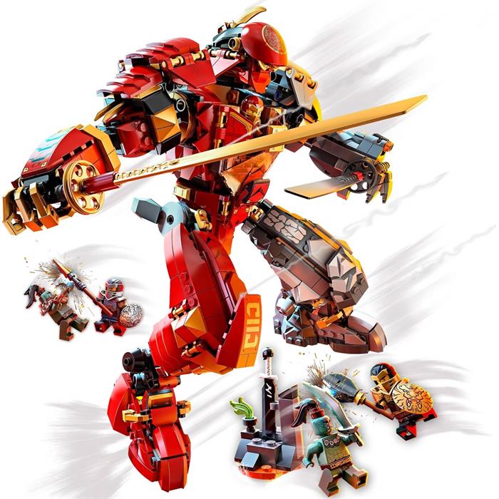 【SODA】2015年11月 Lego Ninjago 71720 Fire Stone Mech MP35250 | Mucit Panda
