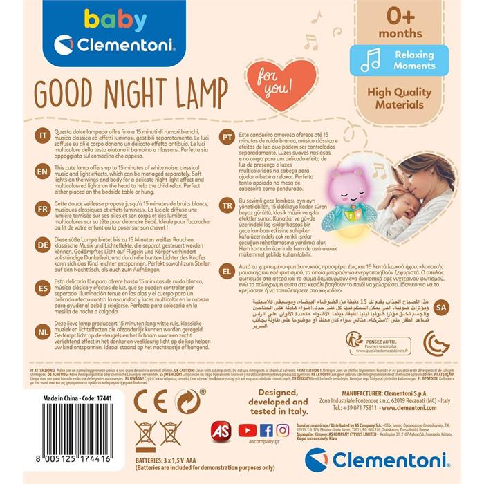 Clementoni Baby Gece Lambası Ateş Böceği