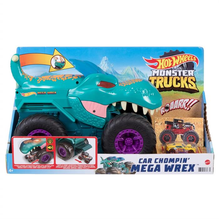 Hot Wheels Monster Trucks Araba Yiyen Mega Wrex