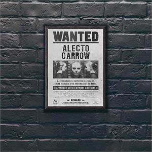 Wizarding World Harry Potter Poster - Wanted, Alecto Carrow