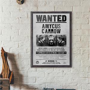 Wizarding World Harry Potter Poster - Wanted, Amycus Carrow