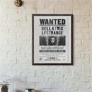 Wizarding World Harry Potter Poster - Wanted, Bellatrix Lestrange