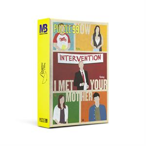 Mabbels How I Met Your Mother 99 Parça Puzzle