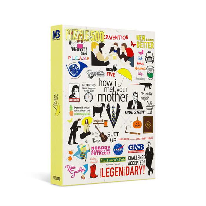 Mabbels How I Met Your Mother 500 Parça Puzzle