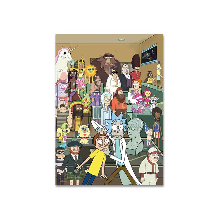 Mabbels Rick And Morty 500 Parça Puzzle