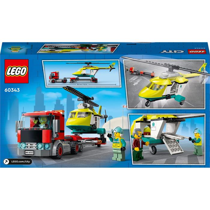 Lego City 60343 Kurtarma Helikopteri Nakliyesi