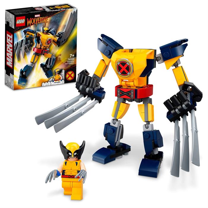 Lego Marvel 76202 Wolverine Robot Zırhı
