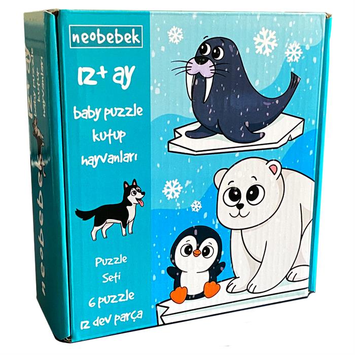 Neobebek Baby Puzzle - Kutup Hayvanları