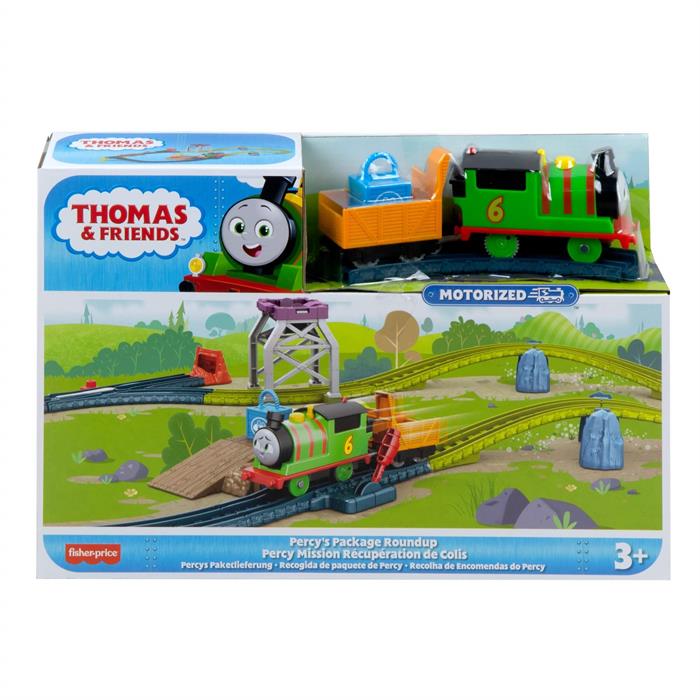 Thomas and Friends Motorlu Tren Seti - Percy HGY80
