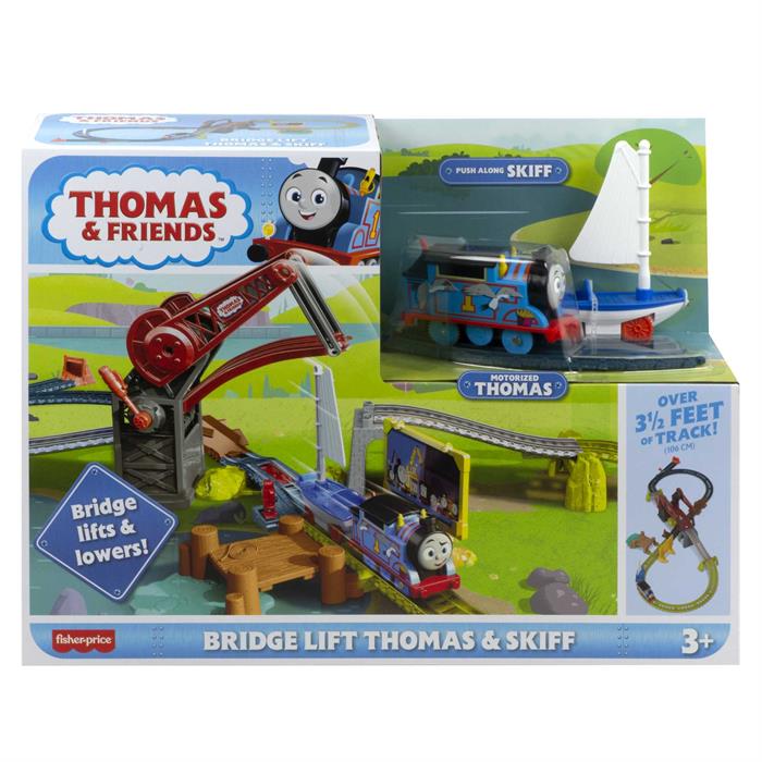 Thomas and Friends Thomas ve Skiff Açılır Köprü Macerası HGX65