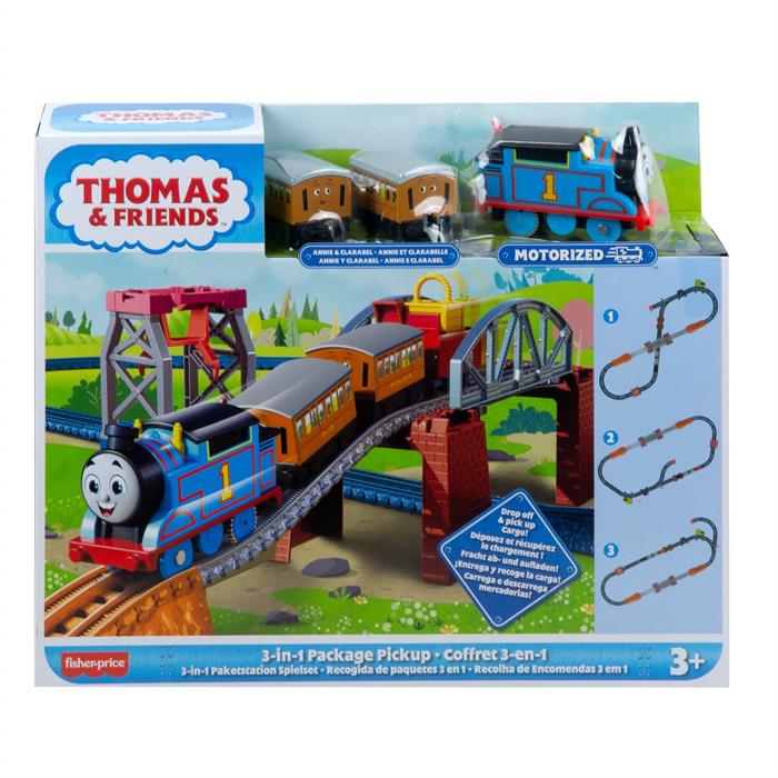 Thomas and Friends 3'ü 1 arada Kargo Macerası Oyun Seti HGX64