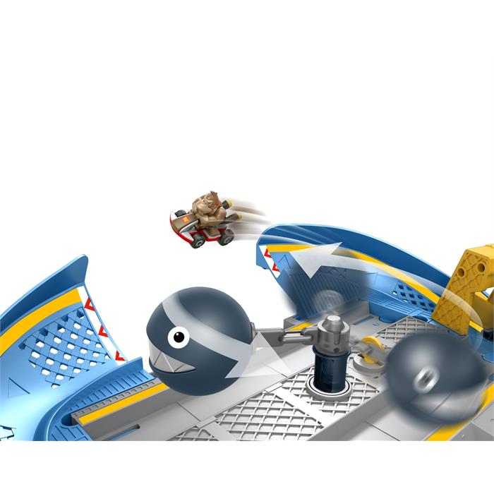 Hot Wheels Mario Kart Çılgın Yaratıklar Oyun Seti Serisi - Chain Chomp Challenge Seti GFY48