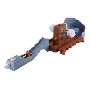 Hot Wheels Mario Kart Çılgın Yaratıklar Oyun Seti Serisi - Boo's Spooky Sprint Track GNM23