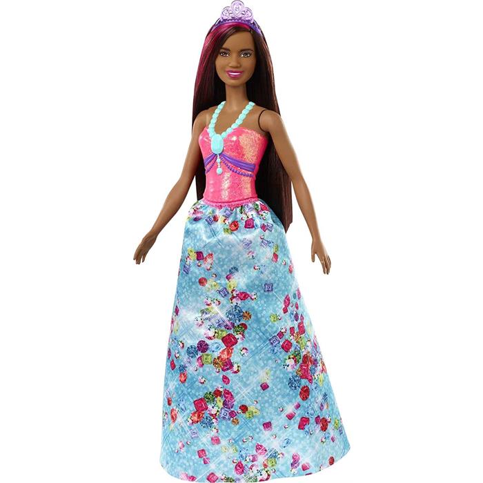 Barbie Dreamtopia Prenses Bebekler - Mor Taçlı GJK15