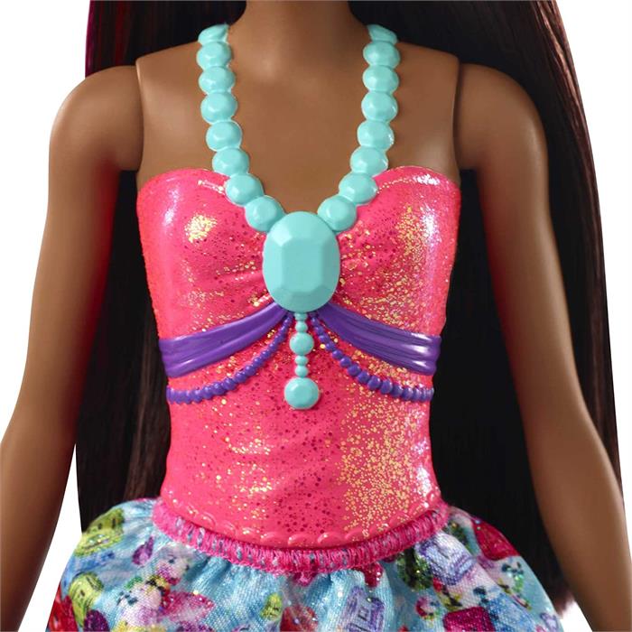 Barbie Dreamtopia Prenses Bebekler - Mor Taçlı GJK15