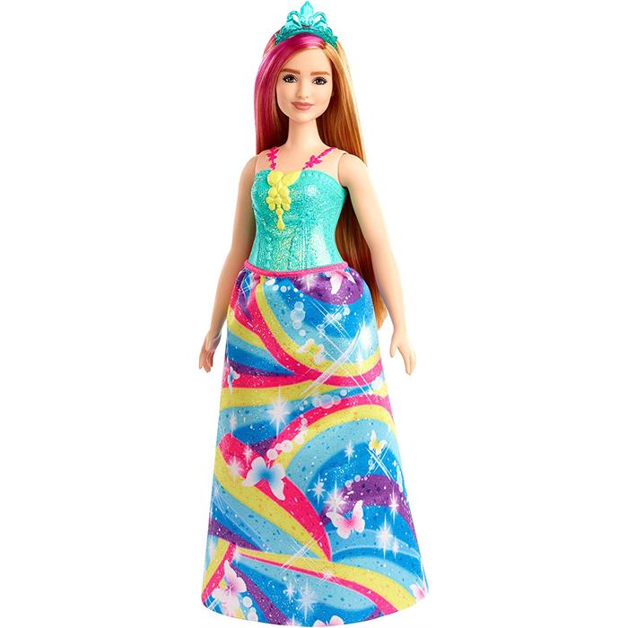 Barbie Dreamtopia Prenses Bebekler - Mavi Taçlı GJK16