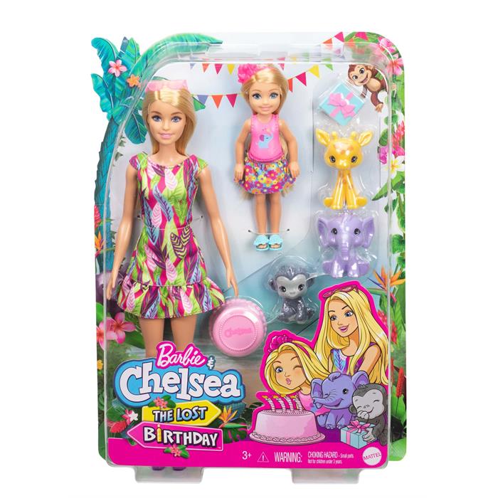 Barbie Chelsea Kayıp Doğum Günü Seti GTM82