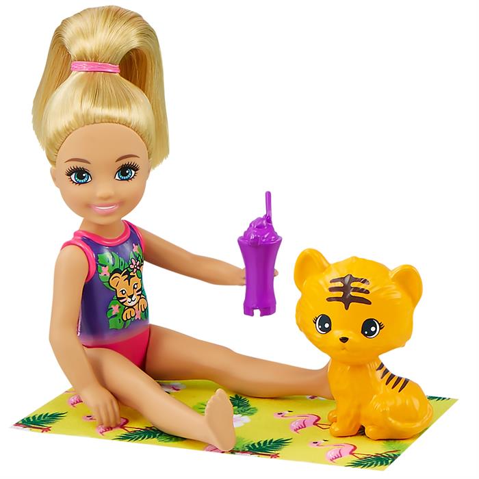 Barbie Chelsea Kayıp Doğum Günü Havuz Partisi Oyun Seti GTM85