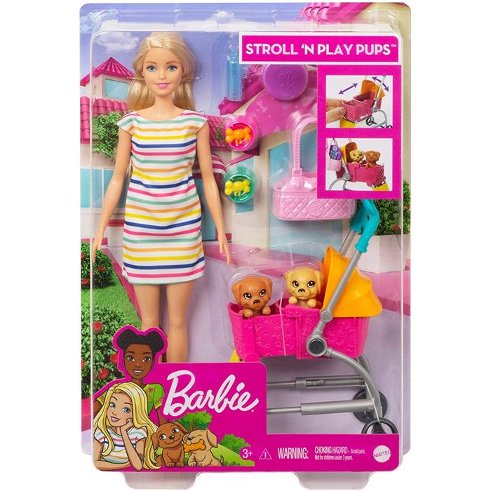 Barbie Köpekleri Gezintiye Çıkıyor Oyun Seti GHV92
