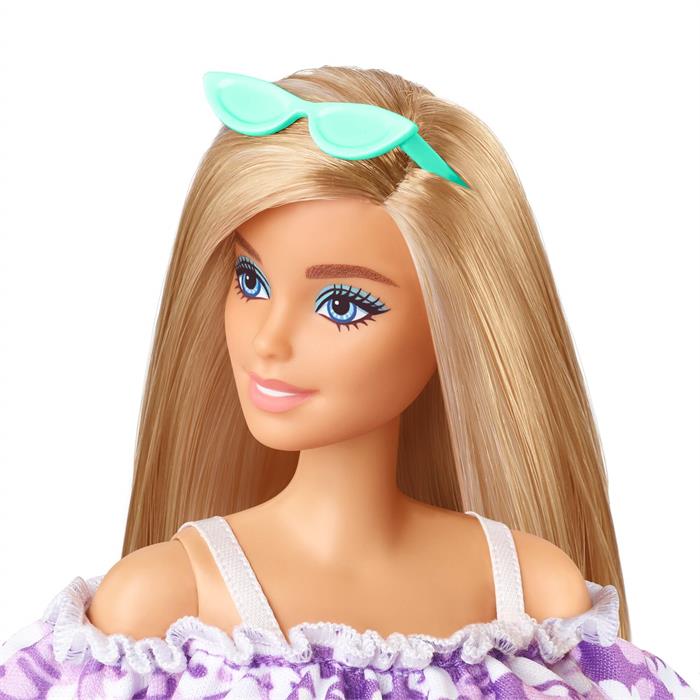 Barbie Okyanusu Seviyor Temalı Bebekler - Mor Elbiseli GRB36