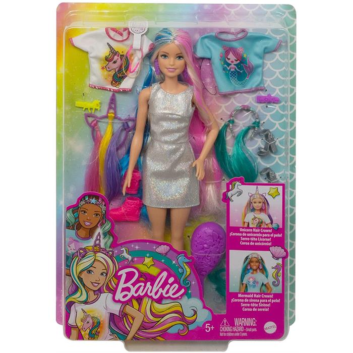 Barbie Sonsuz Saç Eğlencesi Bebek GHN04