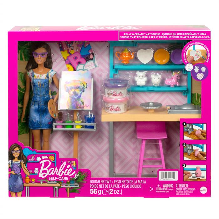 Barbie Sanat Atölyesi Oyun Seti HCM85