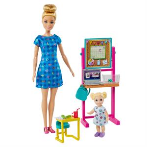 Barbie Meslekleri Oyun Setleri - Öğretmen, Sarı Saçlı HCN19