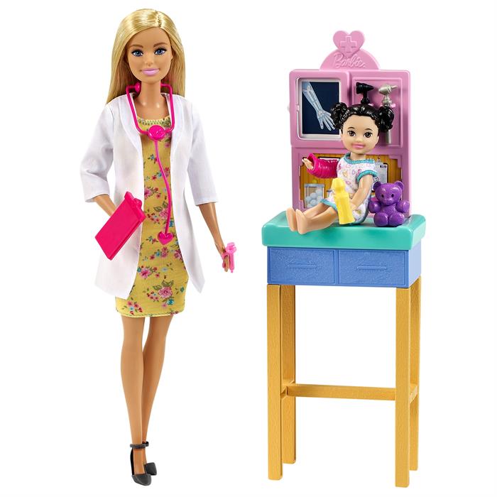 Barbie Çocuk Doktoru Bebek GTN51