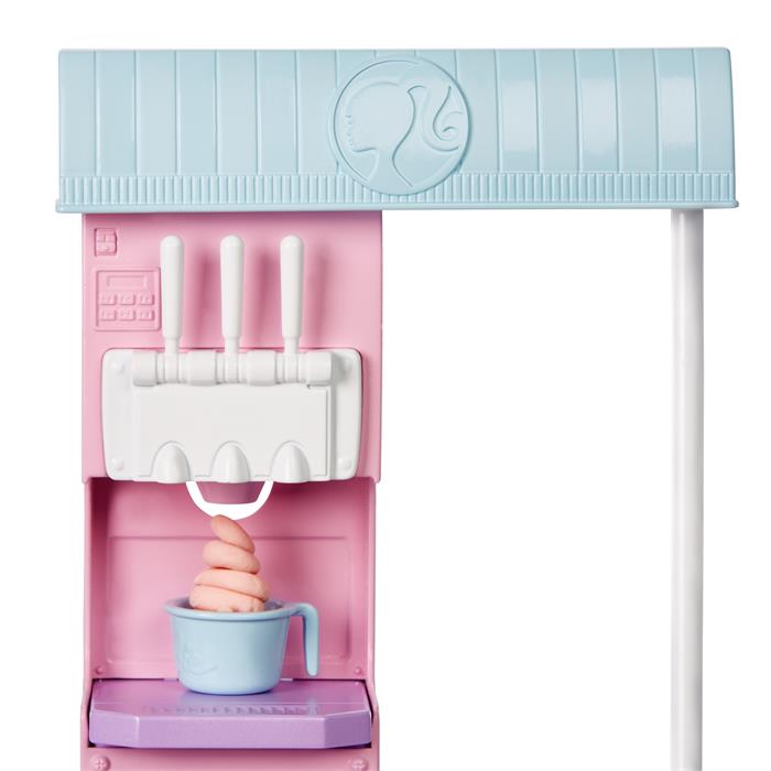 Barbie Dondurma Dükkanı Oyun Seti HCN46