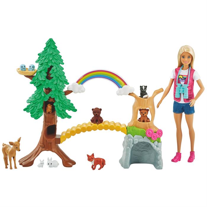 Barbie Tropikal Yaşam Rehberi Bebek ve Oyun Seti GTN60