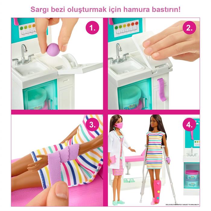 Barbie Klinik Oyun Seti GTN61