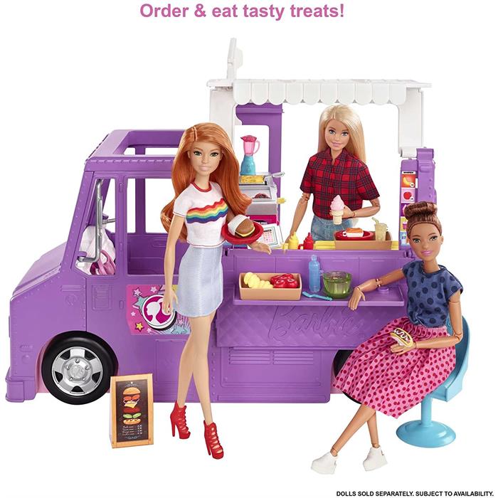 Barbie Yemek Arabası Oyun Seti GMW07